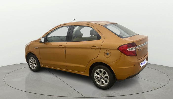 2016 Ford Figo Aspire TREND 1.2 PETROL, Petrol, Manual, 1,05,720 km, Left Back Diagonal