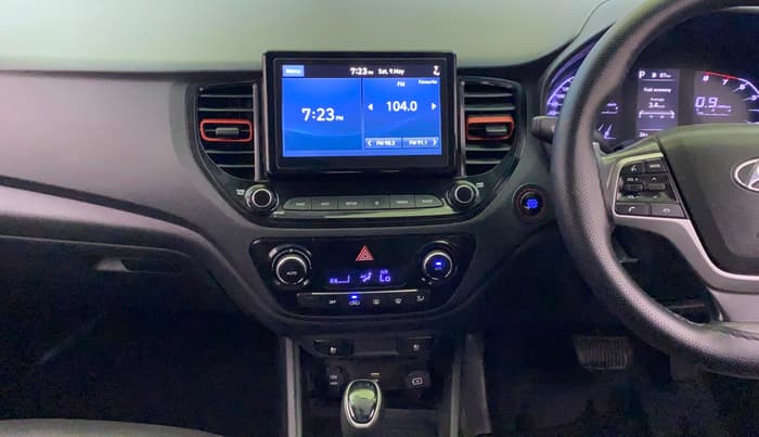 2021 Hyundai Verna SX (O) 1.0 TURBO DCT, Petrol, Automatic, 62,681 km, Air Conditioner