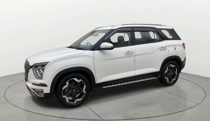 2021 Hyundai ALCAZAR PLATINUM (O) 6STR 2.0 AT, Petrol, Automatic, 1,07,659 km, Left Front Diagonal