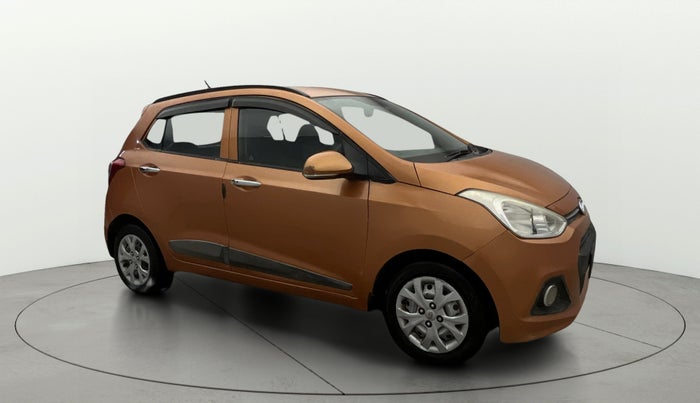 2014 Hyundai Grand i10 SPORTZ 1.2 KAPPA VTVT, Petrol, Manual, 82,749 km, Right Front Diagonal