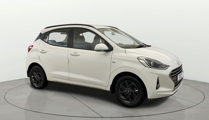 2020 Hyundai GRAND I10 NIOS SPORTZ AMT 1.2 KAPPA VTVT, Petrol, Automatic, 52,687 km, Right Front Diagonal