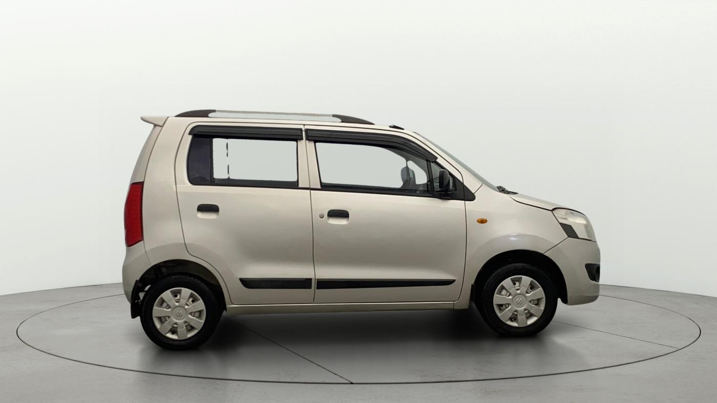 2016 Maruti Wagon R 1.0 LXI, Petrol, Manual, 75,066 km, Right Side View
