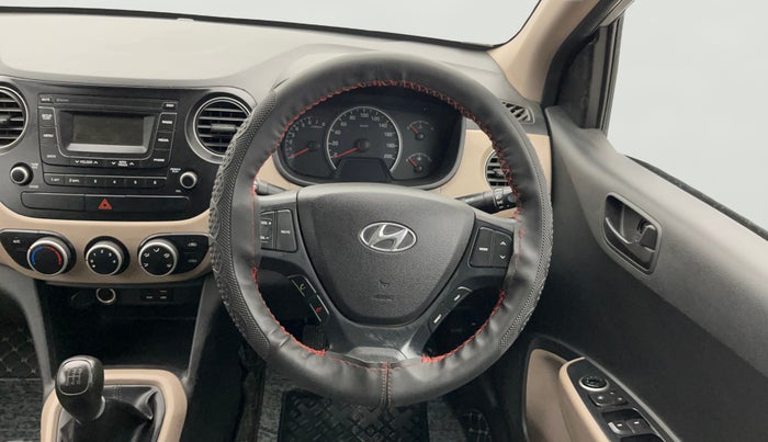 2018 Hyundai Grand i10 MAGNA 1.2 KAPPA VTVT, Petrol, Manual, 69,272 km, Steering Wheel Close Up