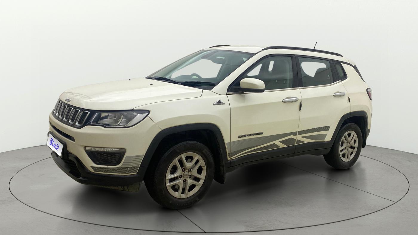 2019 Jeep Compass SPORT PLUS 1.4 PETROL, Petrol, Manual, 81,484 km, Left Front Diagonal