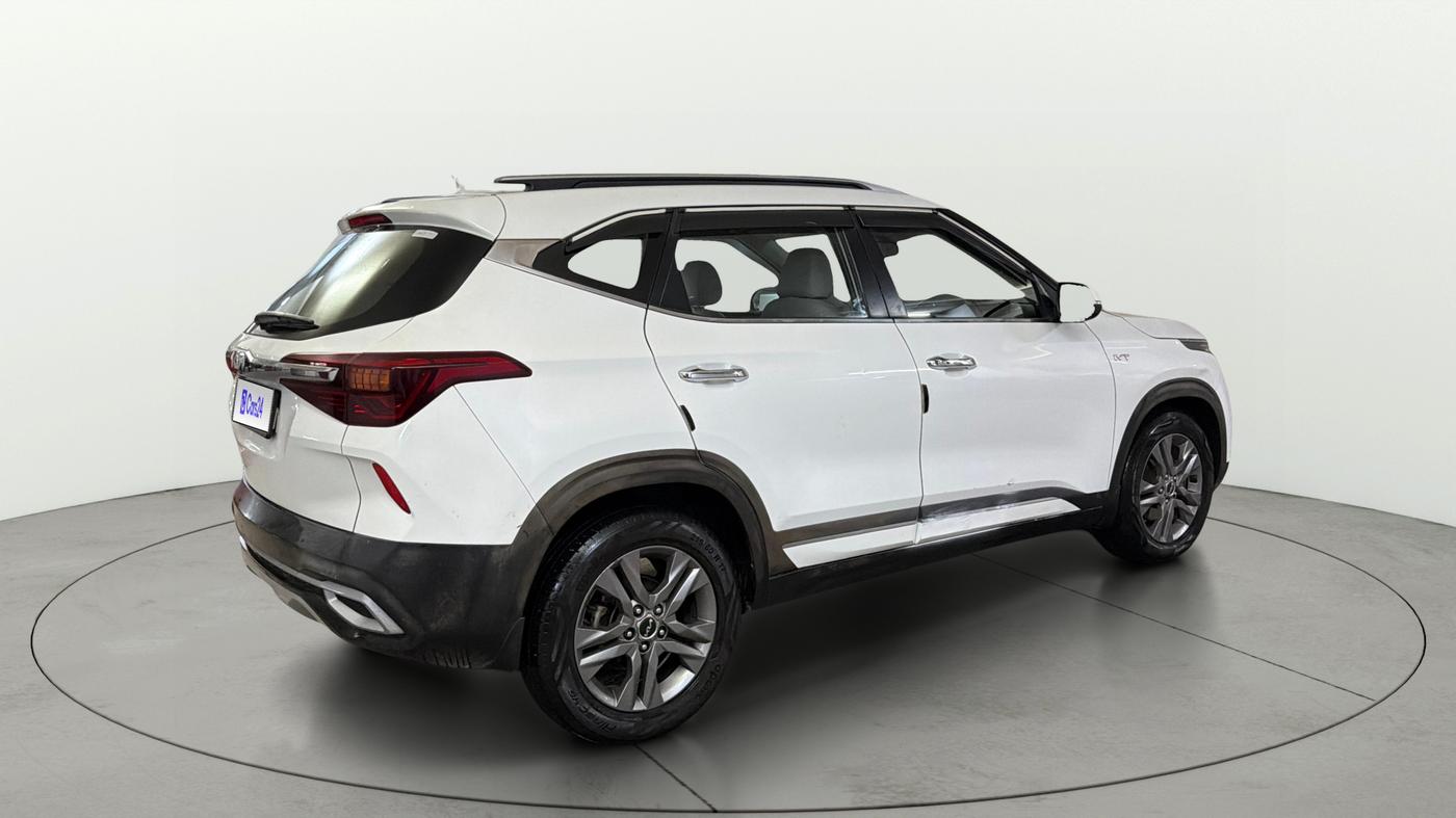 2021 KIA SELTOS HTX IVT 1.5 PETROL, Petrol, Automatic, 95,711 km, Right Back Diagonal