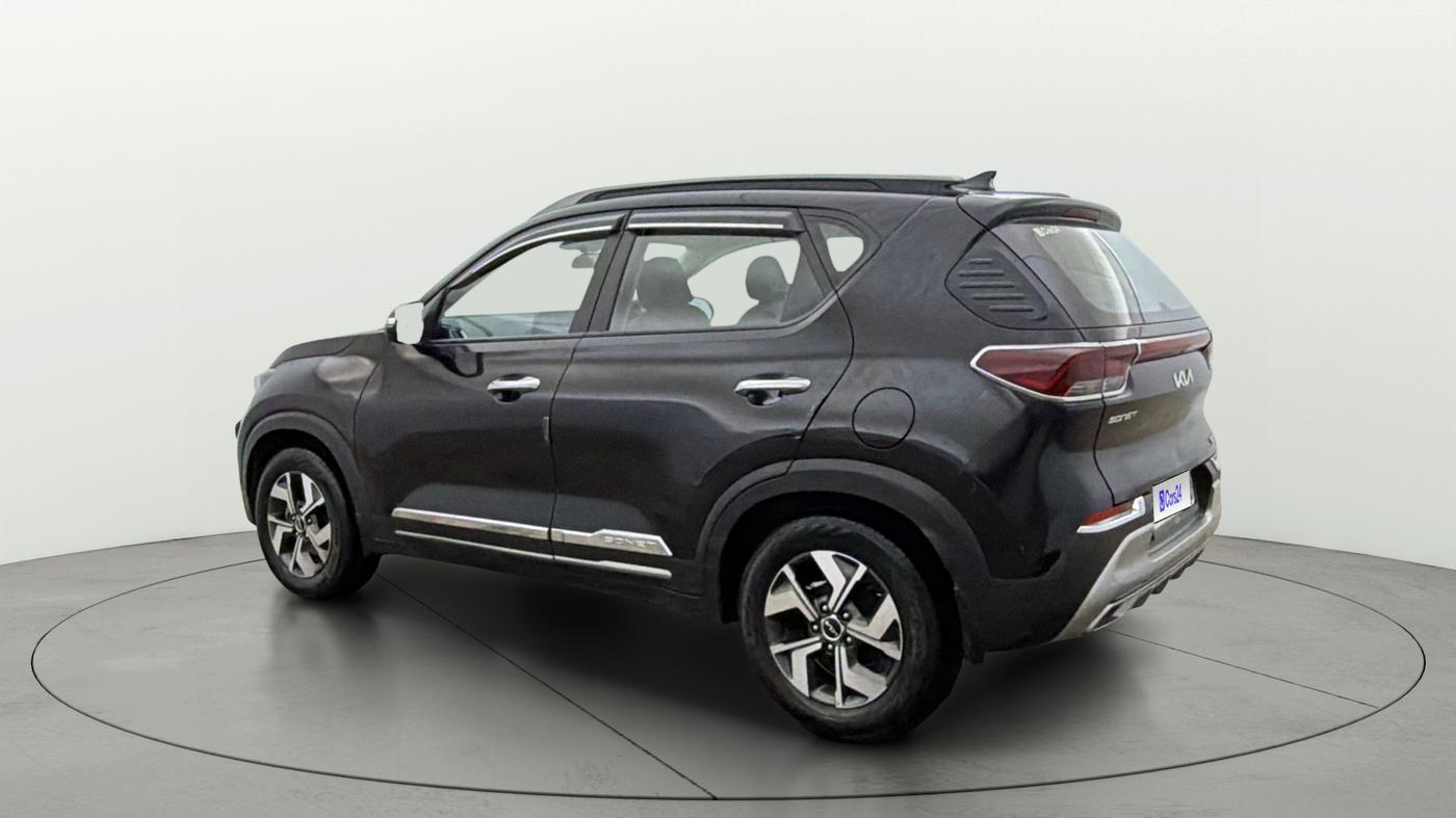 2023 KIA SONET HTX 1.0 IMT, Petrol, Manual, 85,989 km, Left Back Diagonal