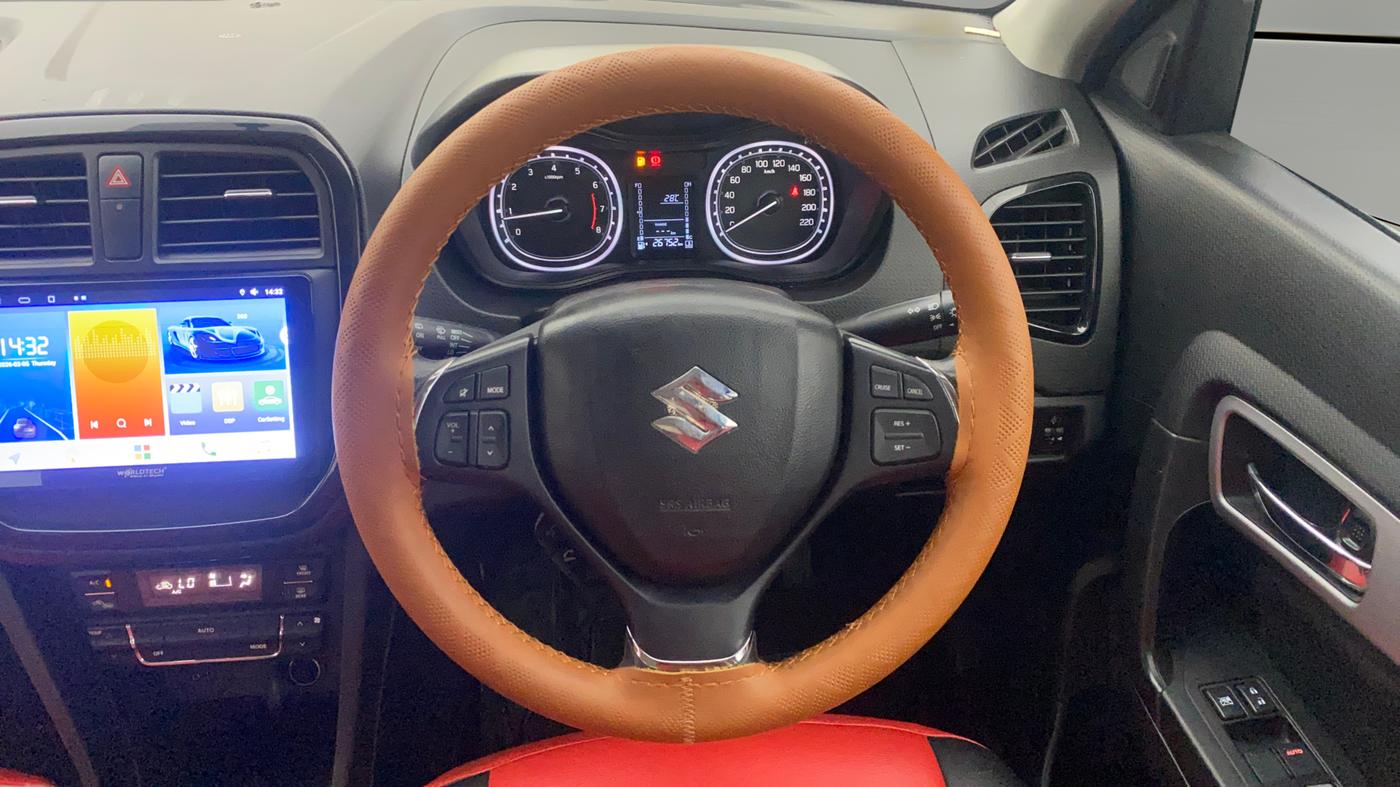 2022 Maruti BREZZA ZXI, Petrol, Manual, 26,789 km, Steering Wheel Close Up