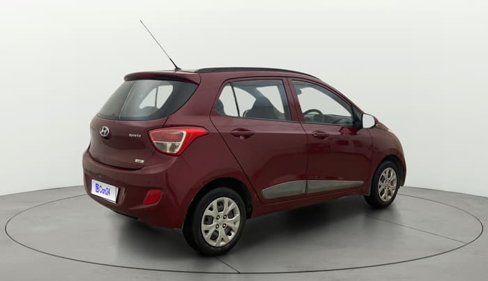 2015 Hyundai Grand i10 SPORTZ 1.2 KAPPA VTVT, Petrol, Manual, 68,655 km, Right Back Diagonal