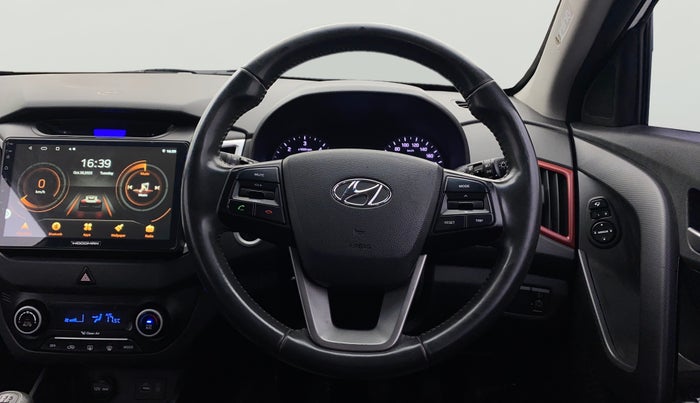 2016 Hyundai Creta SX PLUS 1.6 DIESEL, Diesel, Manual, 87,985 km, Steering Wheel Close Up