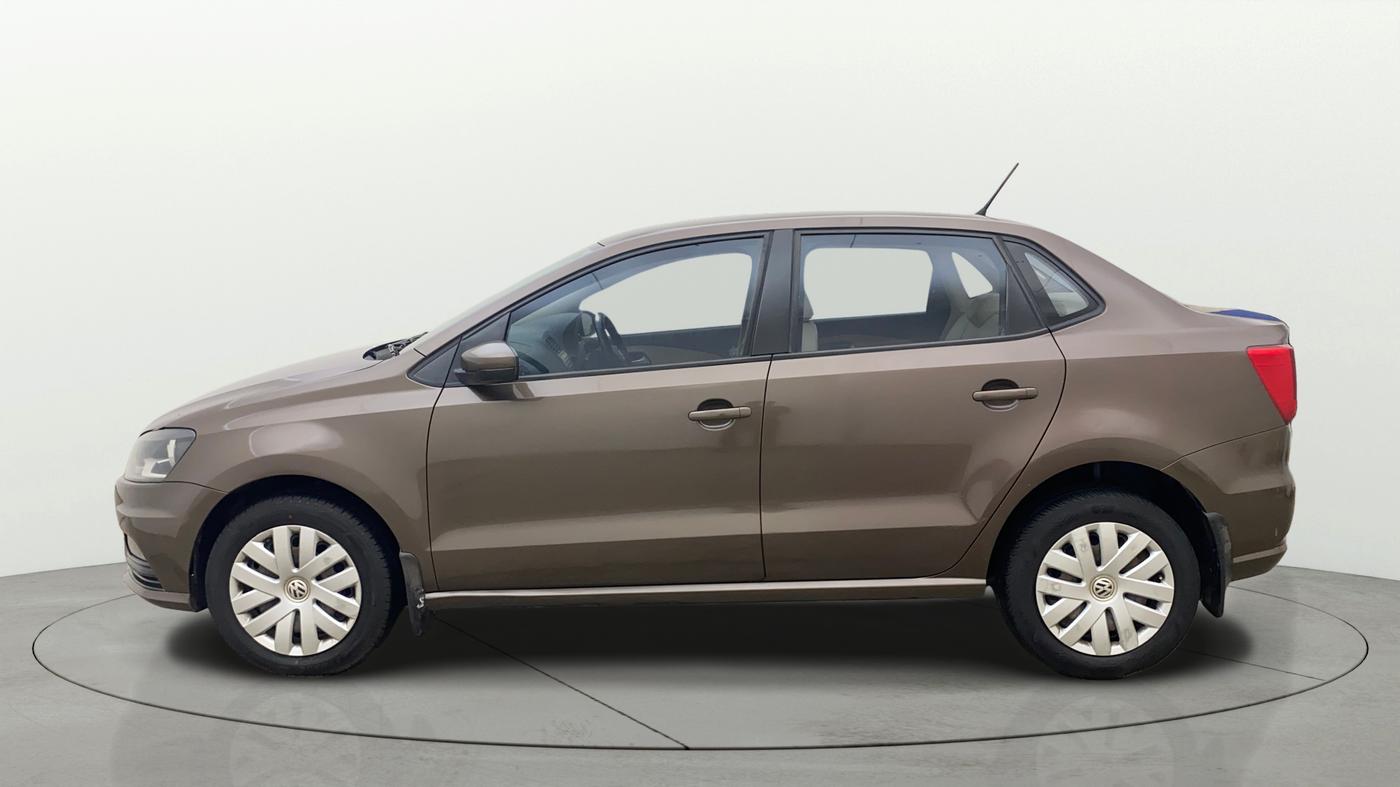 2017 Volkswagen Ameo COMFORTLINE 1.5 AT, Diesel, Automatic, 89,547 km, Left Side