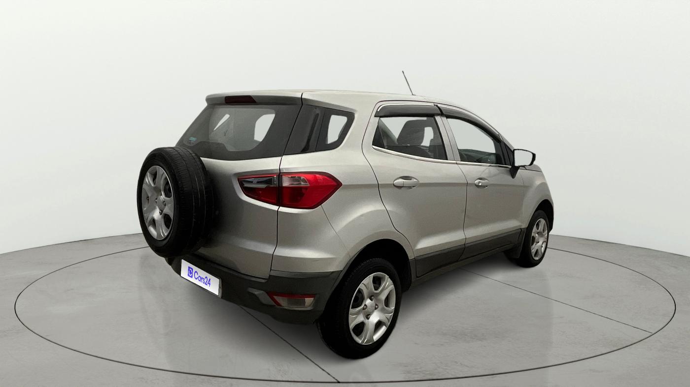 2017 Ford Ecosport AMBIENTE 1.5L PETROL, CNG, Manual, 1,05,543 km, Right Back Diagonal