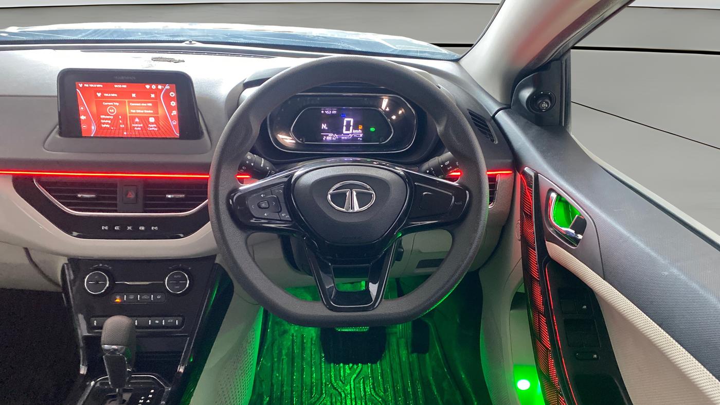 2023 Tata NEXON XZA PLUS PETROL, Petrol, Automatic, 21,880 km, Steering Wheel Close Up