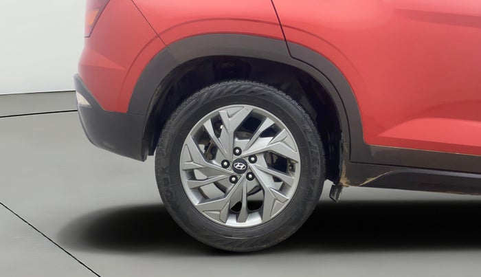 2021 Hyundai Creta SX (O) 1.4 TURBO DCT DUAL TONE, Petrol, Automatic, 64,701 km, Right Rear Wheel