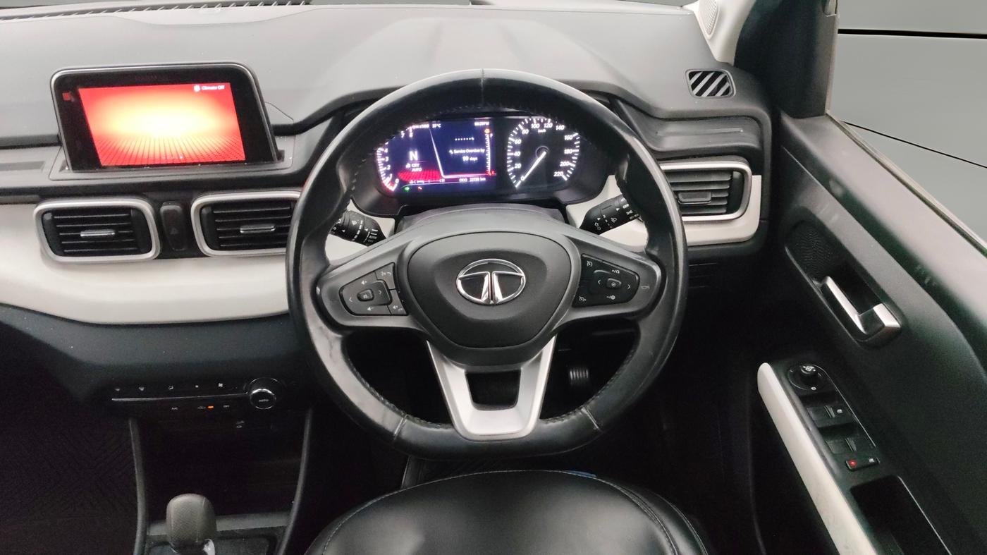 2021 Tata PUNCH CREATIVE  AMT, Petrol, Automatic, 22,727 km, Steering Wheel Close Up