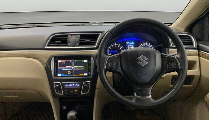 2019 Maruti Ciaz ALPHA  AT 1.5 SHVS PETROL, Petrol, Automatic, 90,128 km, Steering Wheel Close Up