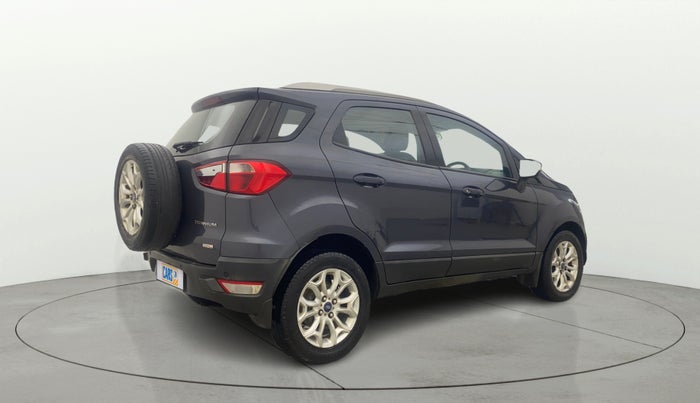 2013 Ford Ecosport TITANIUM 1.5L DIESEL, Diesel, Manual, 1,25,145 km, Right Back Diagonal