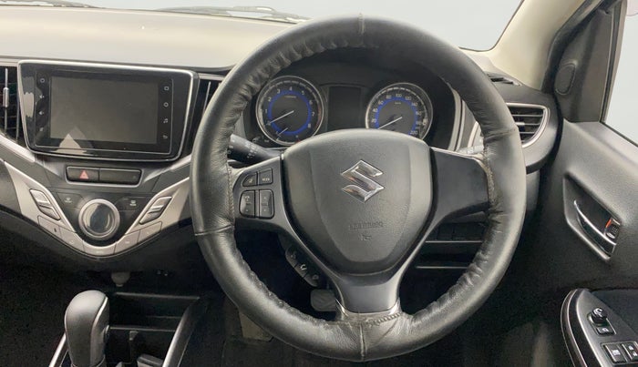 2021 Maruti Baleno ZETA CVT PETROL 1.2, Petrol, Automatic, 46,278 km, Steering Wheel Close Up