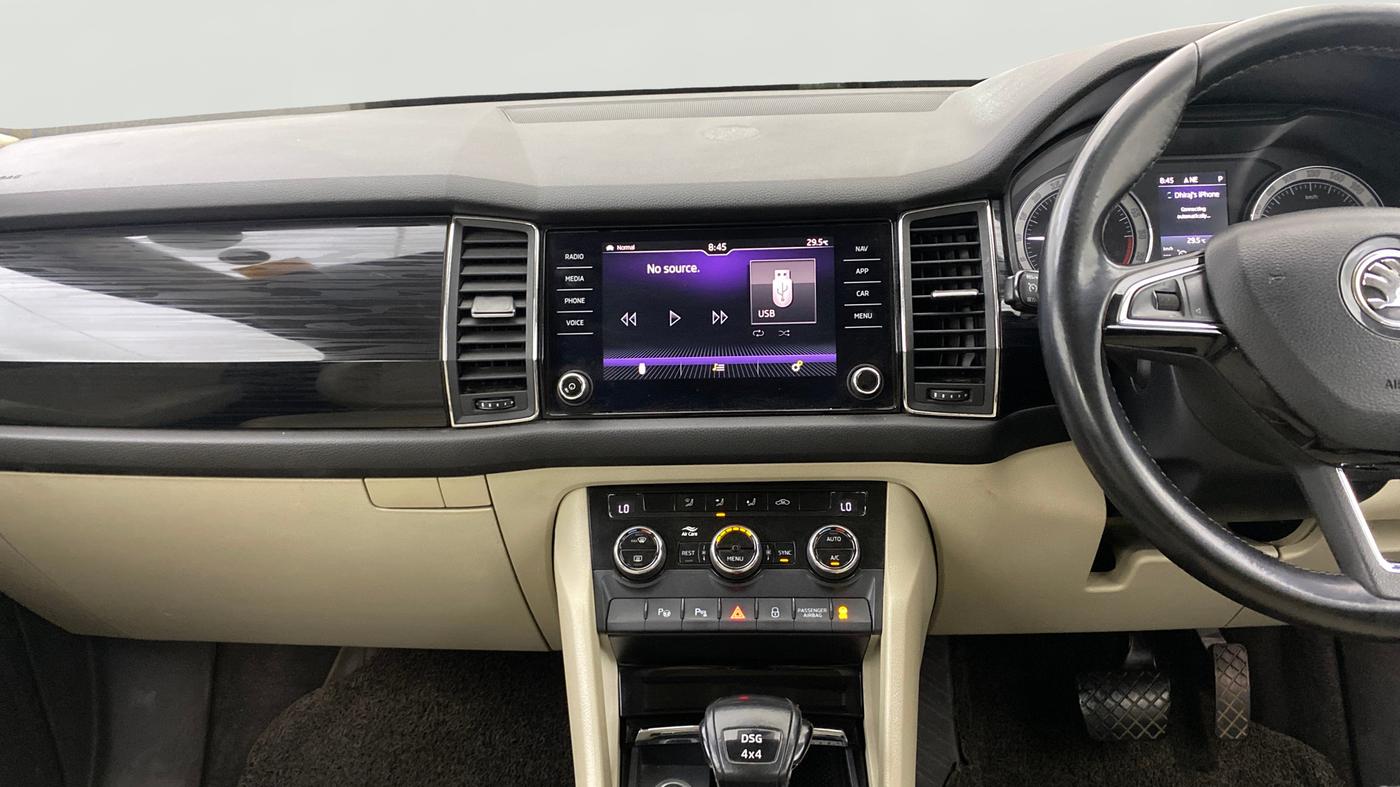 2018 Skoda Kodiaq STYLE 2.0 TDI 4X4 AT, Diesel, Automatic, 1,00,413 km, Air Conditioner
