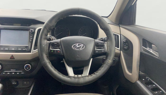 2017 Hyundai Creta SX PLUS 1.6 PETROL, Petrol, Manual, 99,631 km, Steering Wheel Close Up