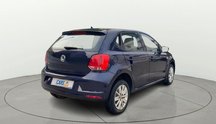 2015 Volkswagen Polo HIGHLINE1.2L, Petrol, Manual, 95,865 km, Right Back Diagonal