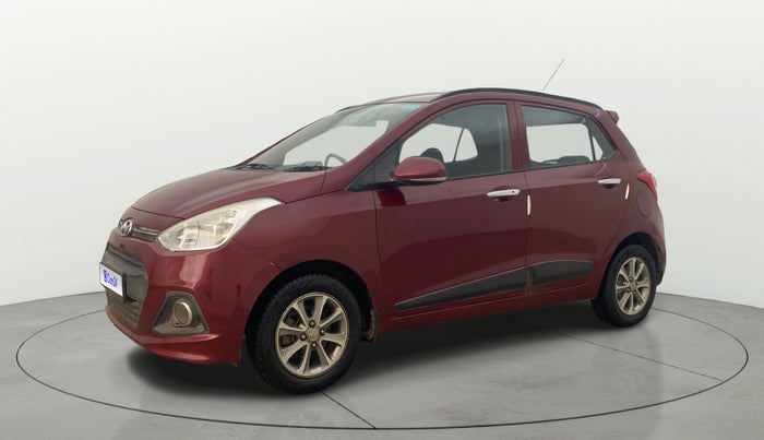 2016 Hyundai Grand i10 ASTA (O) AT 1.2 KAPPA VTVT, Petrol, Automatic, 90,912 km, Left Front Diagonal