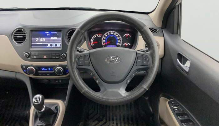 2017 Hyundai Grand i10 ASTA 1.2 KAPPA VTVT, Petrol, Manual, 5,943 km, Steering Wheel Close Up