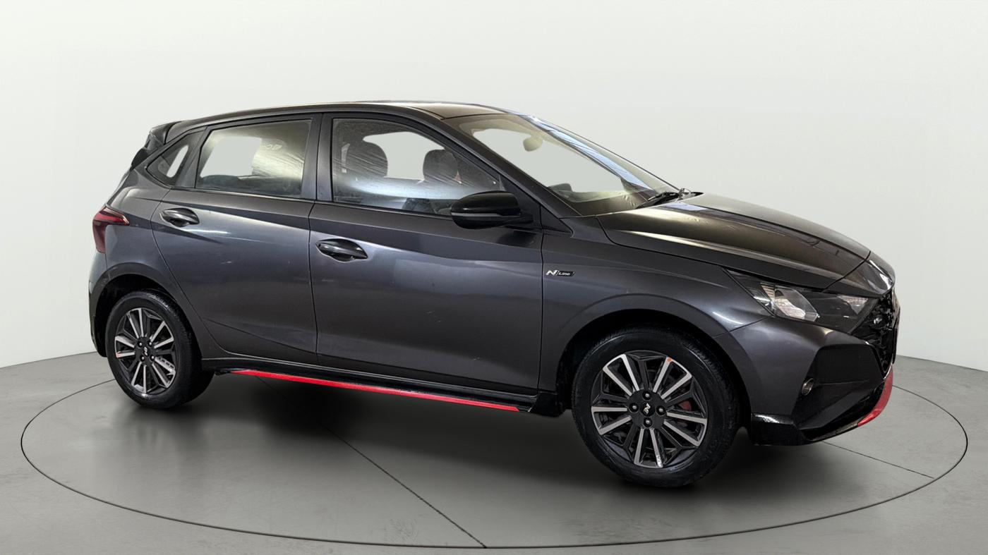 2021 Hyundai NEW I20 N LINE N6 1.0 TURBO GDI IMT, Petrol, Manual, 67,097 km, Right Front Diagonal
