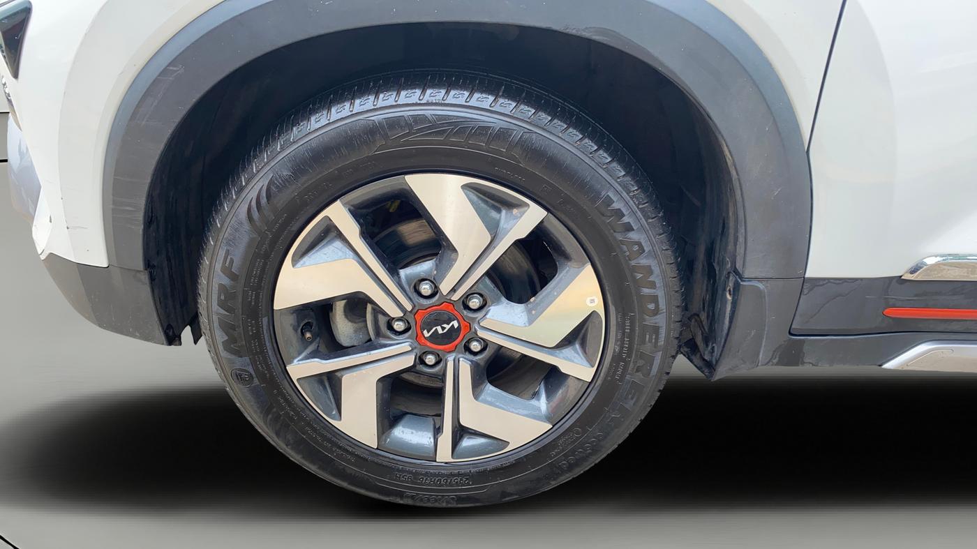 2022 KIA SONET HTX ANNIVERSARY EDITION 1.0 IMT, Petrol, Manual, 14,868 km, Left Front Wheel
