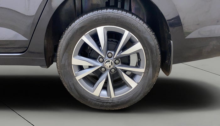 2024 Skoda SLAVIA STYLE 1.5L TSI DSG, Petrol, Automatic, 12,189 km, Left Rear Wheel