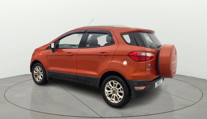 2015 Ford Ecosport TITANIUM 1.5L PETROL AT, Petrol, Automatic, 1,48,543 km, Left Back Diagonal
