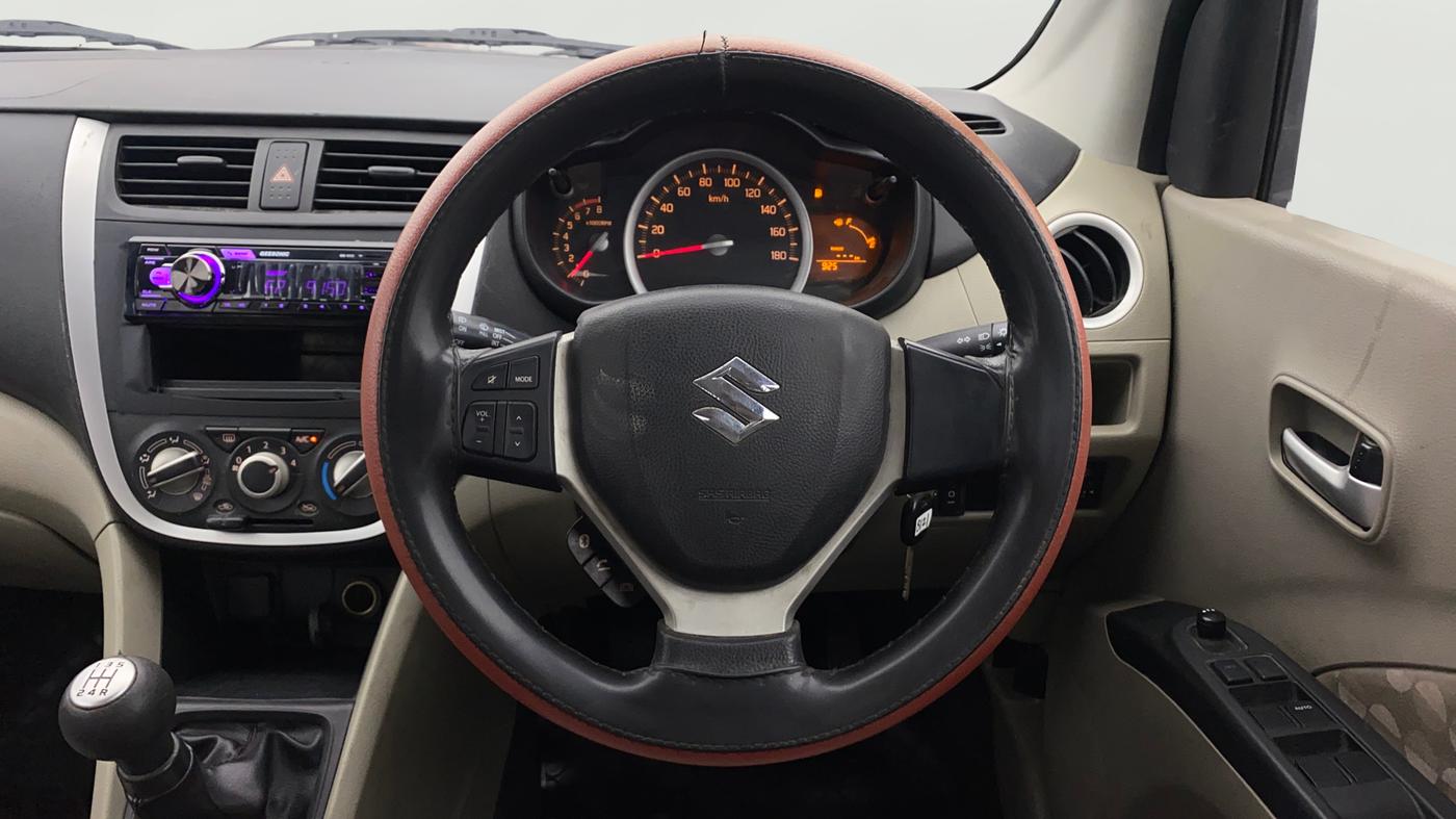 2015 Maruti Celerio ZXI, Petrol, Manual, 84,001 km, Steering Wheel Close Up