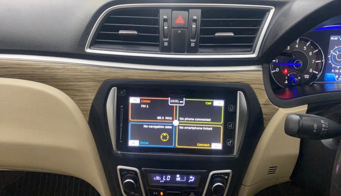 2018 Maruti Ciaz ALPHA 1.5 SHVS PETROL, Petrol, Manual, 53,489 km, Air Conditioner