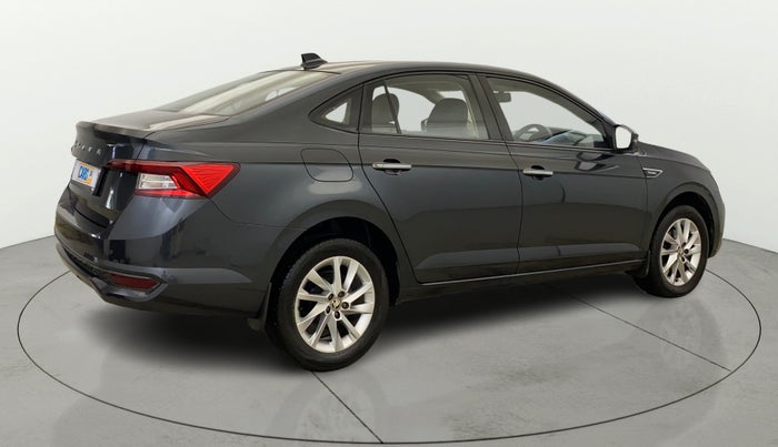 2022 Skoda SLAVIA AMBITION 1.0L TSI MT, Petrol, Manual, 31,455 km, Right Back Diagonal