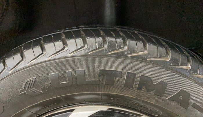 2018 Datsun Redi Go A, Petrol, Manual, 66,711 km, Left Rear Tyre Tread