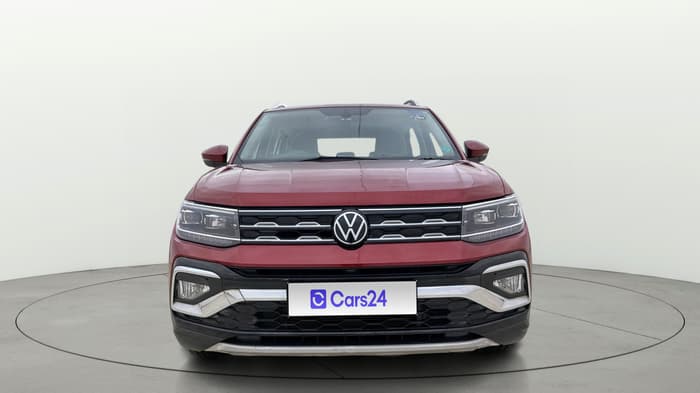 2021 Volkswagen TAIGUN TOPLINE 1.0 TSI AT, Petrol, Automatic, 18,799 km, Front