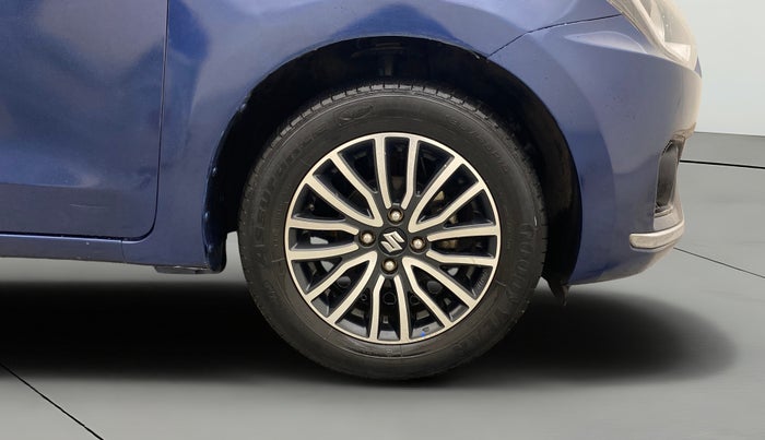 2017 Maruti Dzire ZXI PLUS, Petrol, Manual, 91,143 km, Right Front Wheel