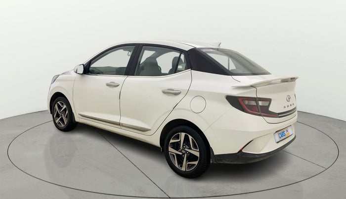 2022 Hyundai AURA SX 1.2 CNG, CNG, Manual, 1,22,124 km, Left Back Diagonal