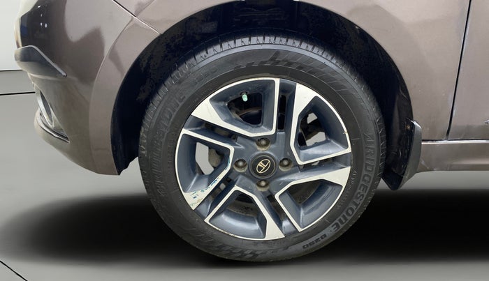 2017 Tata TIGOR XZ (O) PETROL, Petrol, Manual, 72,438 km, Left Front Wheel
