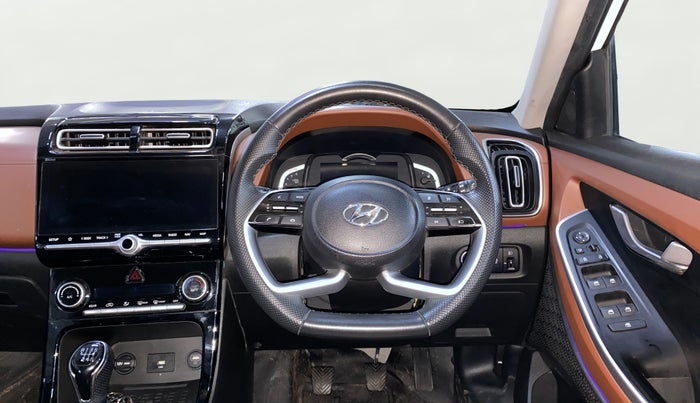 2022 Hyundai ALCAZAR PRESTIGE 2.0 MT 7STR, Petrol, Manual, 26,698 km, Steering Wheel Close Up