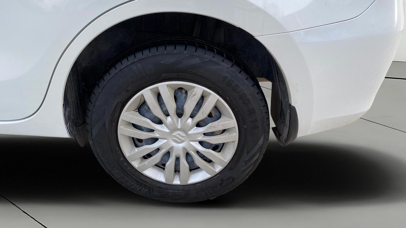 2022 Maruti Dzire VXI CNG, CNG, Manual, 77,499 km, Left Rear Wheel