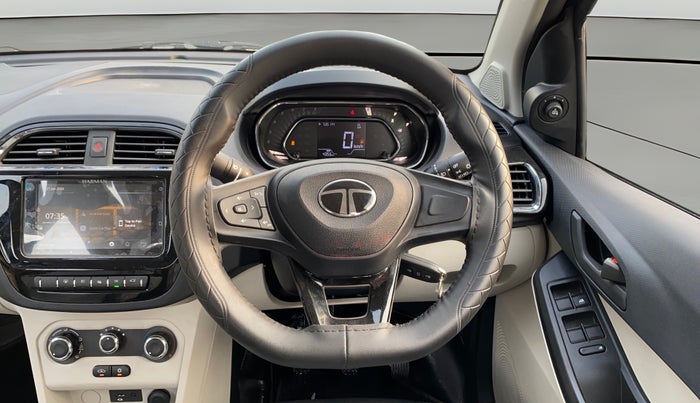 2024 Tata TIGOR XZ CNG, CNG, Manual, 4,335 km, Steering Wheel Close Up