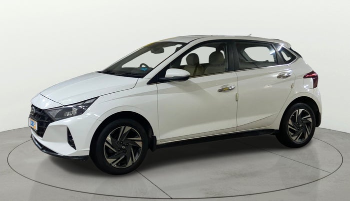 2021 Hyundai NEW I20 ASTA 1.0 TURBO DCT DUAL TONE, Petrol, Automatic, 45,985 km, Left Front Diagonal