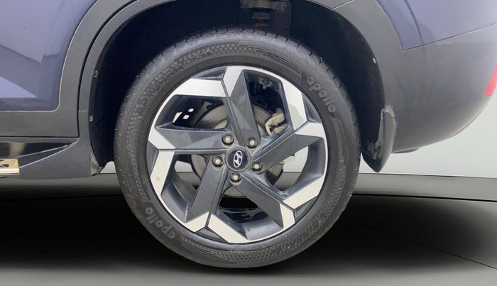 2023 Hyundai ALCAZAR PLATINUM(O) 7STR 1.5 AT, Diesel, Automatic, 19,266 km, Left Rear Wheel