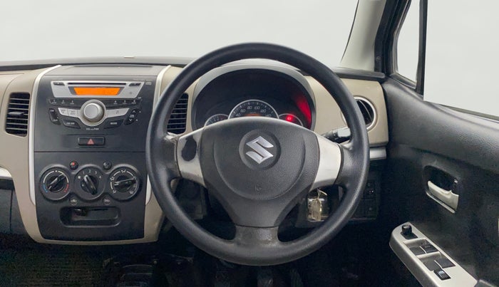 2015 Maruti Wagon R 1.0 VXI, Petrol, Manual, 47,824 km, Steering Wheel Close Up