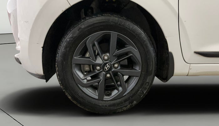 2021 Hyundai GRAND I10 NIOS SPORTZ AMT 1.2 KAPPA VTVT, Petrol, Automatic, 2,888 km, Left Front Wheel