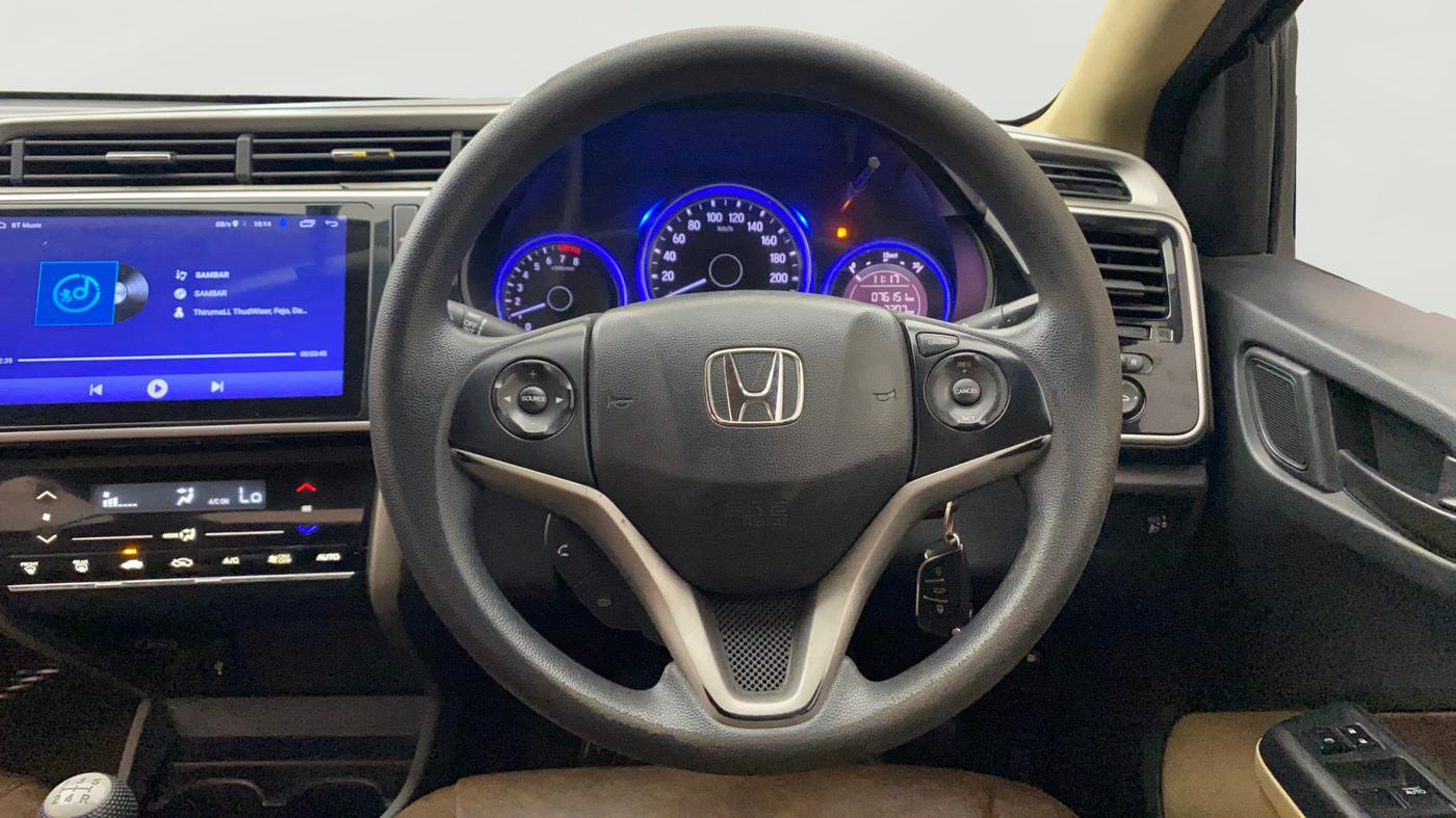 2016 Honda City 1.5L I-VTEC SV, Petrol, Manual, 76,148 km, Steering Wheel Close Up