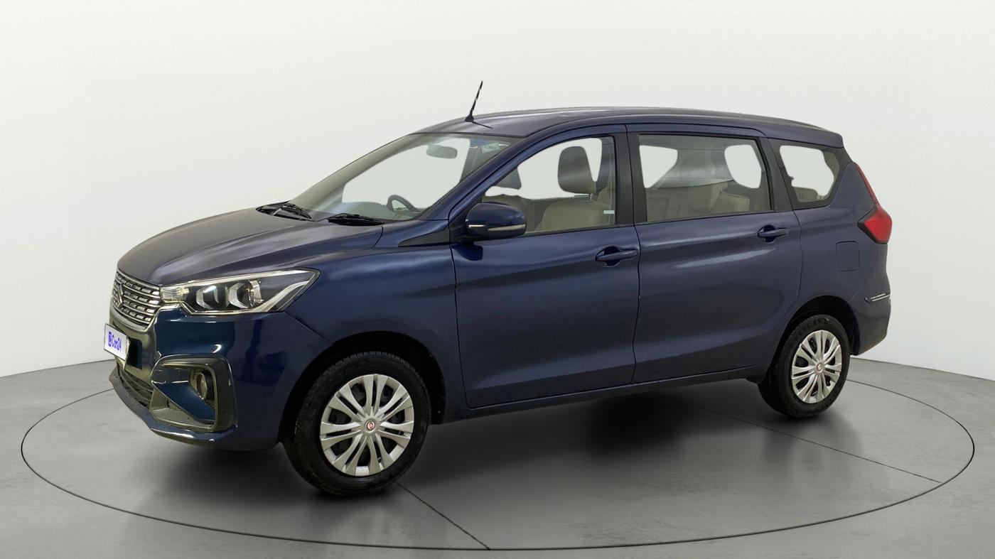 2021 Maruti Ertiga VXI CNG, CNG, Manual, 62,408 km, Left Front Diagonal