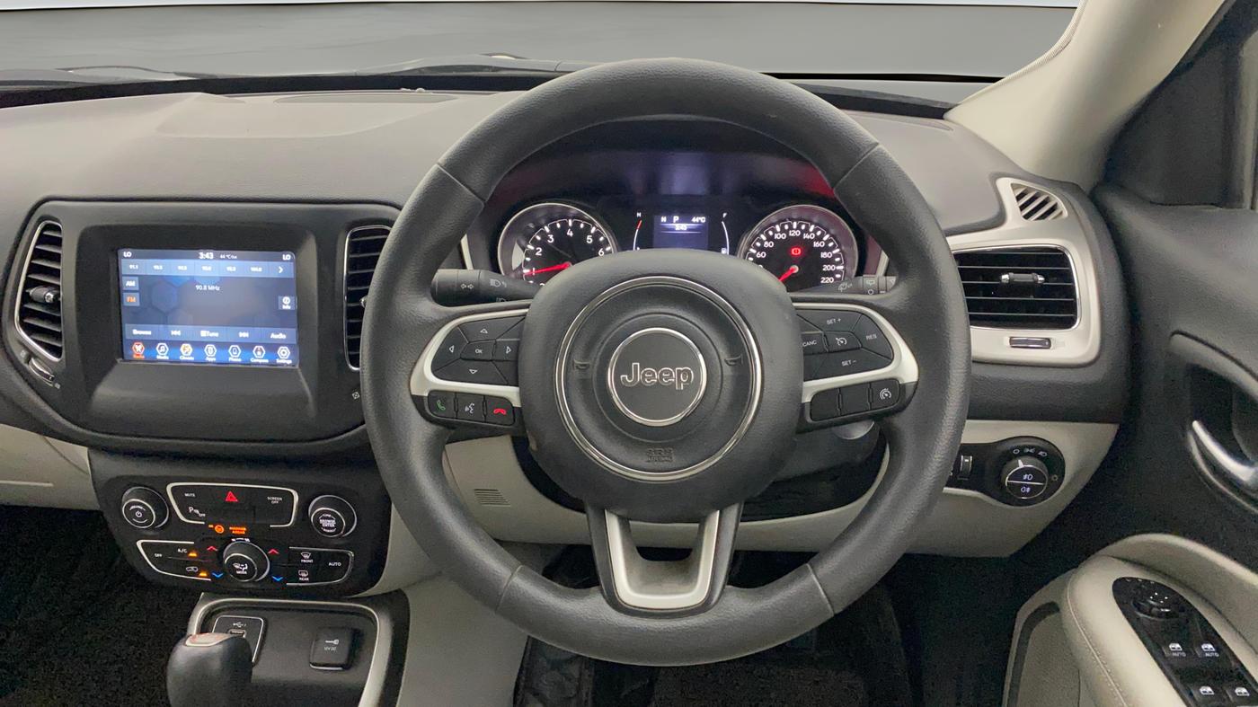 2020 Jeep Compass LONGITUDE PLUS 1.4 PETROL AT, Petrol, Automatic, 70,425 km, Steering Wheel Close Up