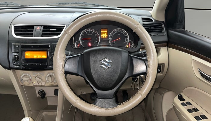 2015 Maruti Swift Dzire VXI, Petrol, Manual, 58,758 km, Steering Wheel Close Up