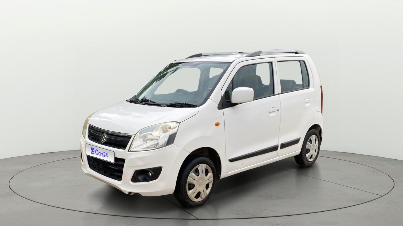 2016 Maruti Wagon R 1.0 VXI, CNG, Manual, 79,251 km, Left Front Diagonal